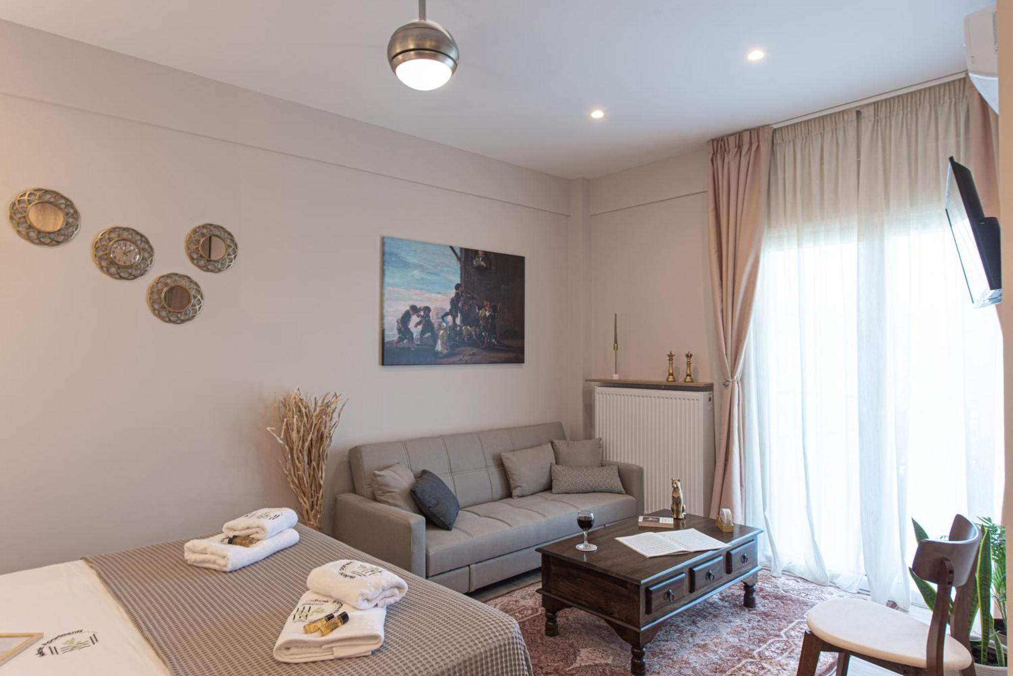 Kanela Apartment Oinofyta Esterno foto
